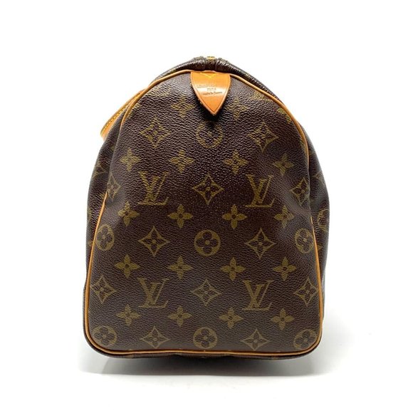 AUTH LOUIS VUITTON MONOGRAM SPEEDY 35 HAND BAG - Picture 4 of 15